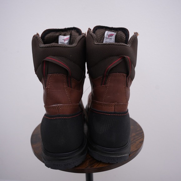 Red Wing 3573 Mens Waterproof Work Boots Non-Metallic Toe Brown Leather 14 EE main image 10